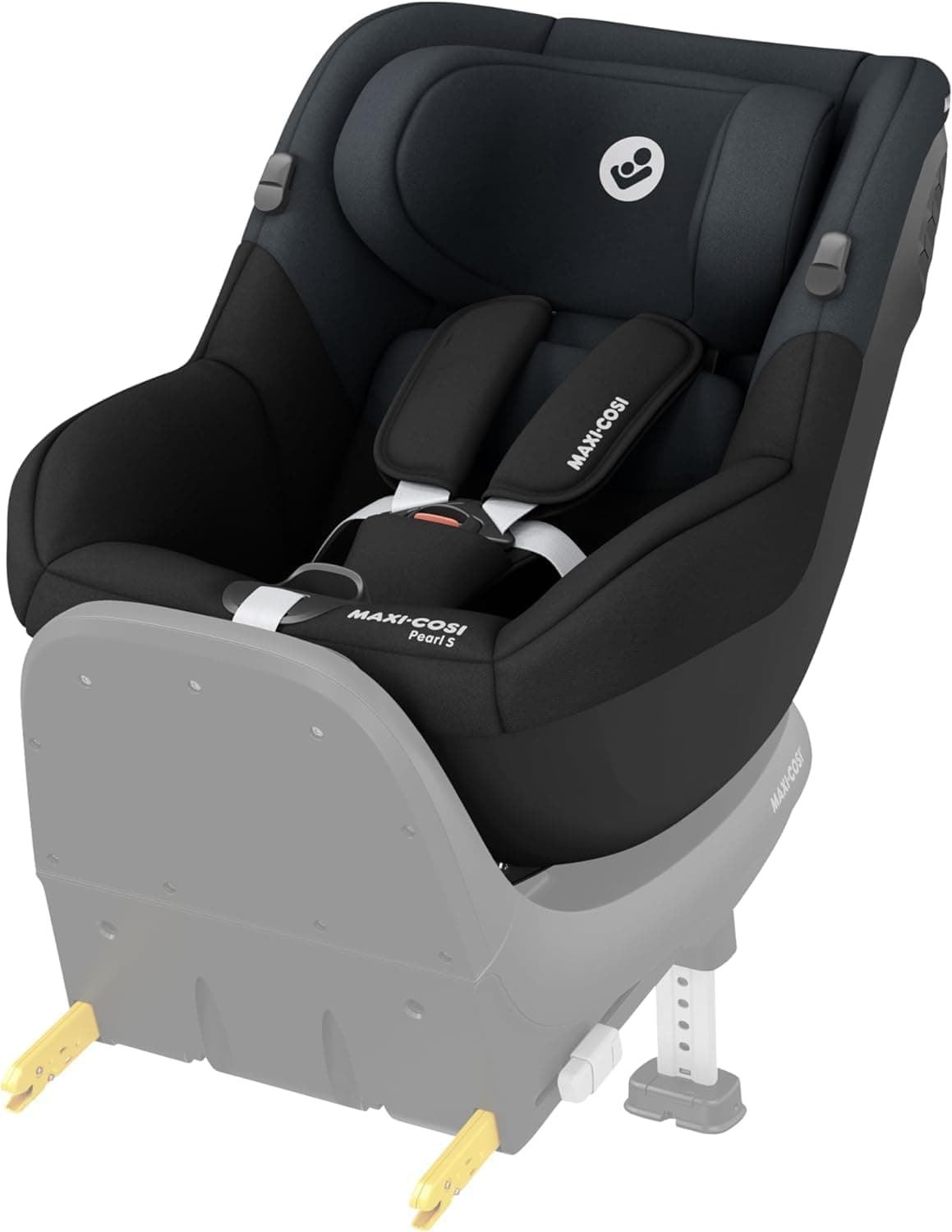 Maxi-Cosi Pearl S i-Size, Silla Coche Bebé, 61–105 cm, Tonal Black
