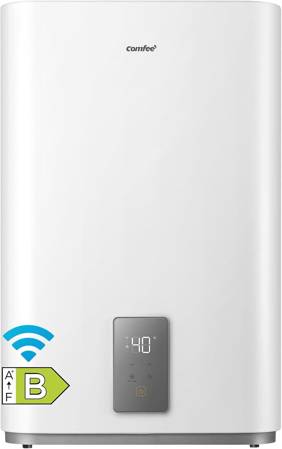 COMFEE' CWH15ED1350EUW Calentador de Agua Eléctrico, Doble Tanque, 47L