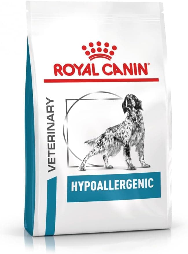 Royal Canin Veterinary HYPOALLERGENIC | 2 kg | Pienso completo para perros adultos | Para la reducción de los síntomas iniciales de intolerancia al producto y a los nutrientes