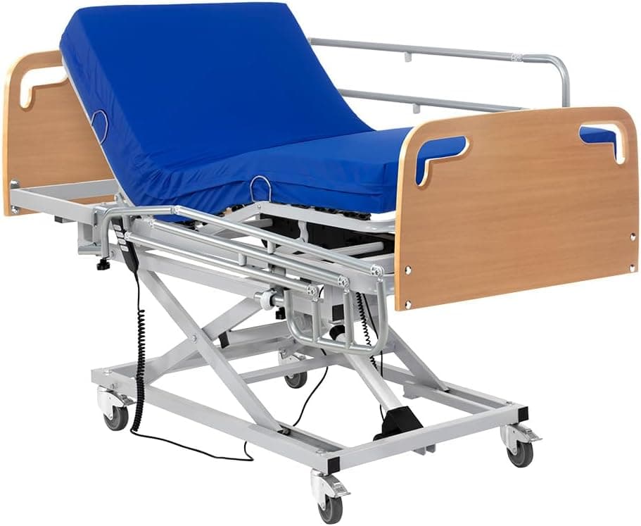 Geriafy Cama Articulada con Carro Elevador Completa 90x190 cm