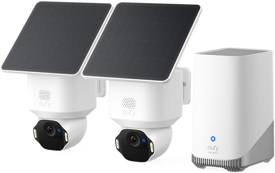 eufy Security eufyCam E42 Camara vigilancia WiFi Exterior Solar 4K