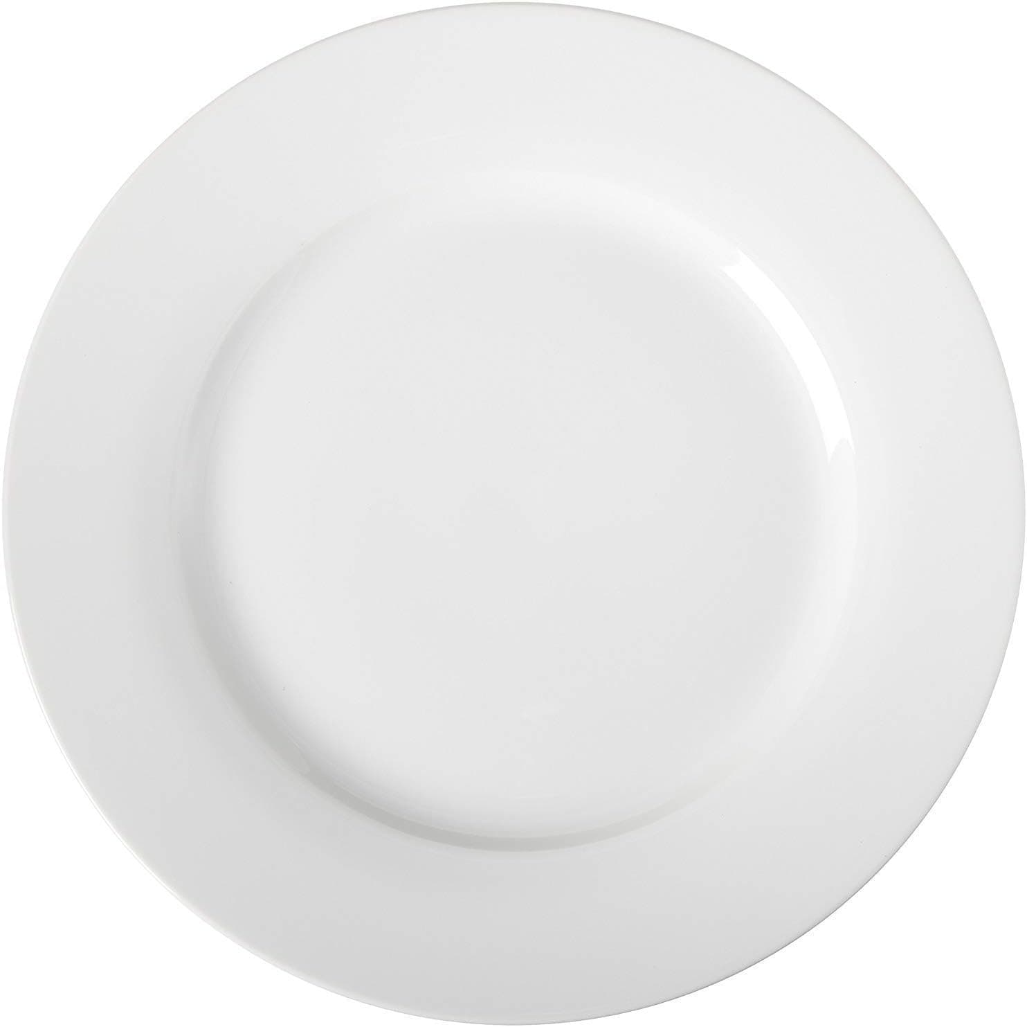Amazon Basics platos llanos, 6 Unidad, 26.7 cm