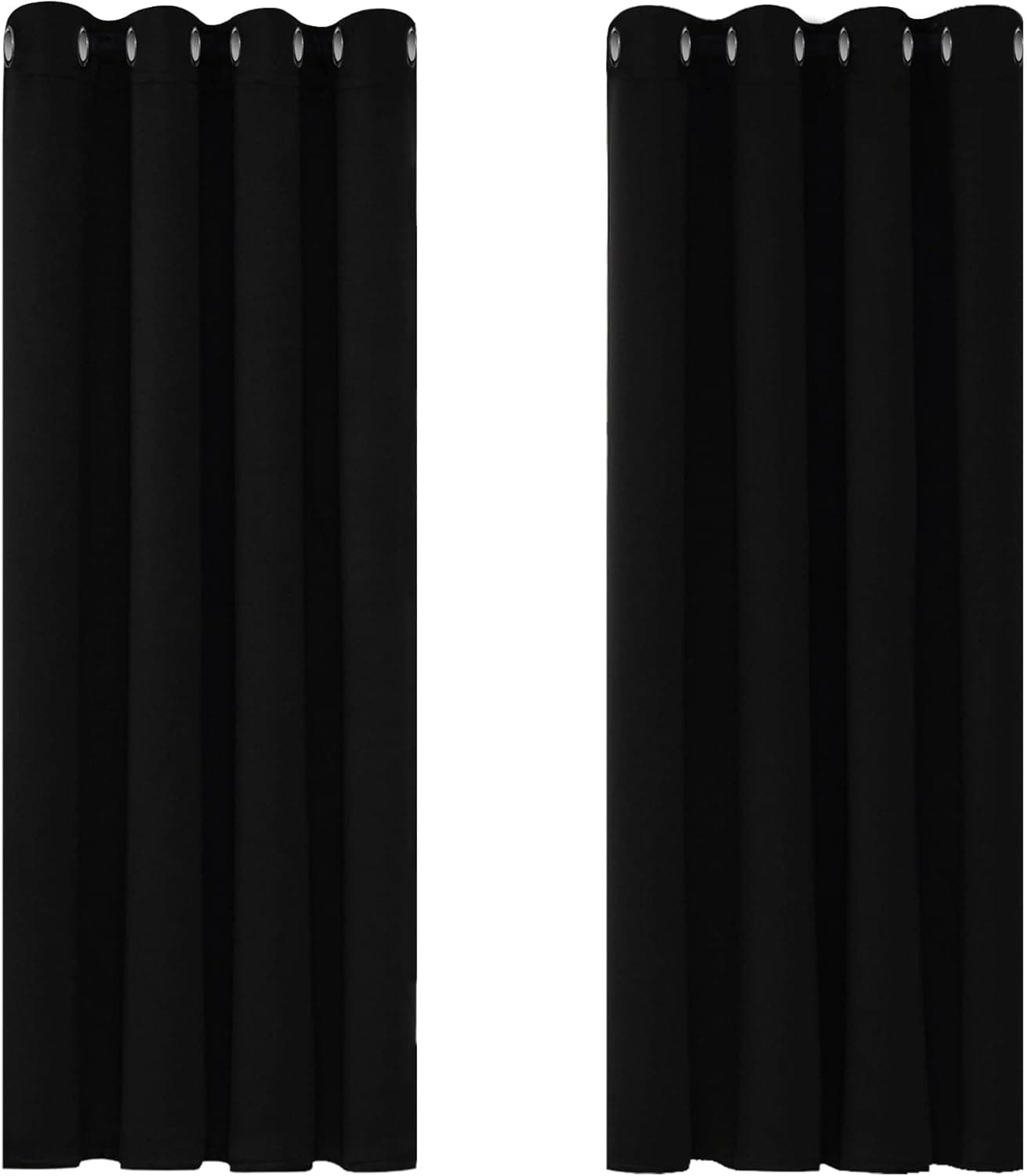 Deconovo Cortinas Opacas Térmicas para Dormitorio y Salón, 2 Piezas