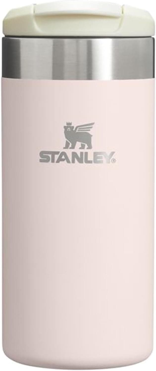 Stanley 1913 Aerolight Transit Termo Cafe para Llevar 0.35L - Rose Quartz