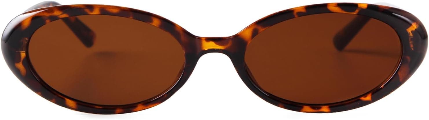 Gafas de Sol Ovaladas Vintage Retro de los 90 para Hombres y Mujeres - Gafas de Moda
