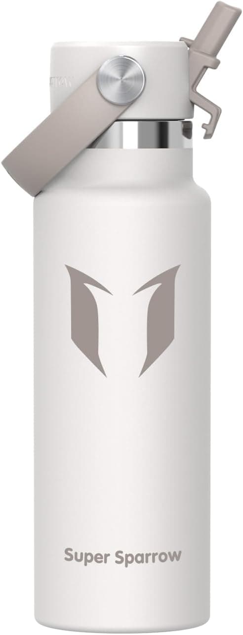 Sparrow Botella Agua Acero Inoxidable 500ml/750ml/1L/1.2L Botella Termica