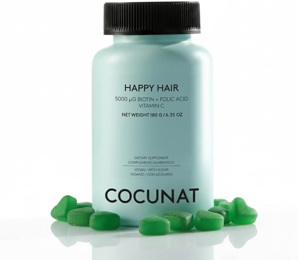 COCUNAT Happy Hair 60 Gominolas de Vitaminas para el Crecimiento Capilar