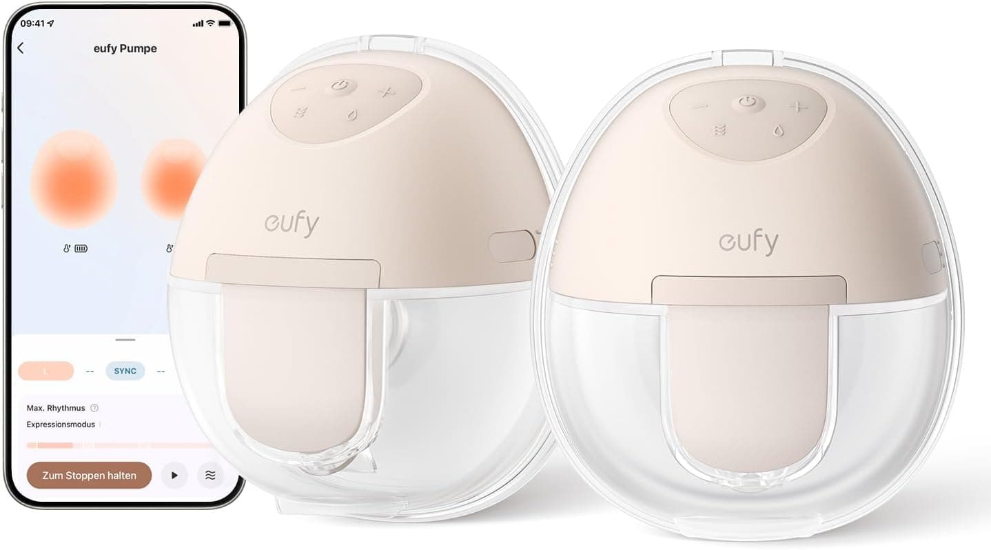 eufy E10 Sacaleches eléctrico, OptiRhythm control Por app