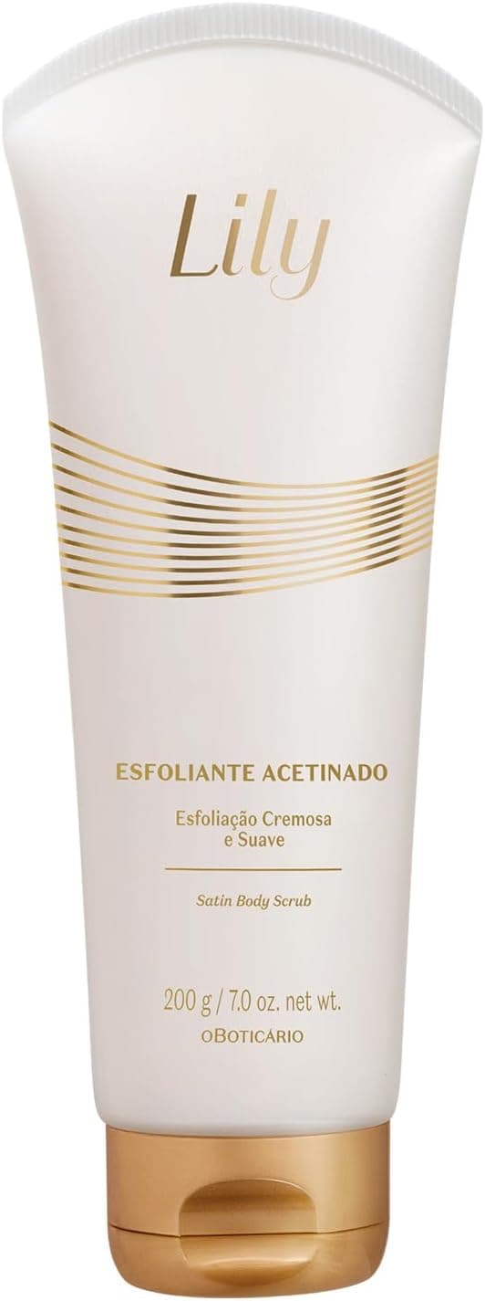 O Boticário | Lily | Exfoliante Corporal Perfumado Satinado | 200 g
