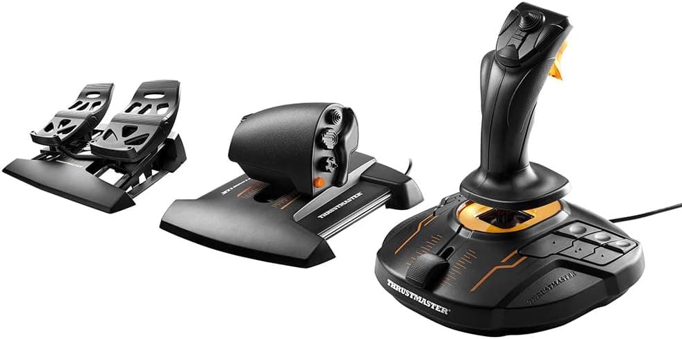 Thrustmaster T16000M FCS Flight Pack - Joystick, Acelerador y Timón - PC
