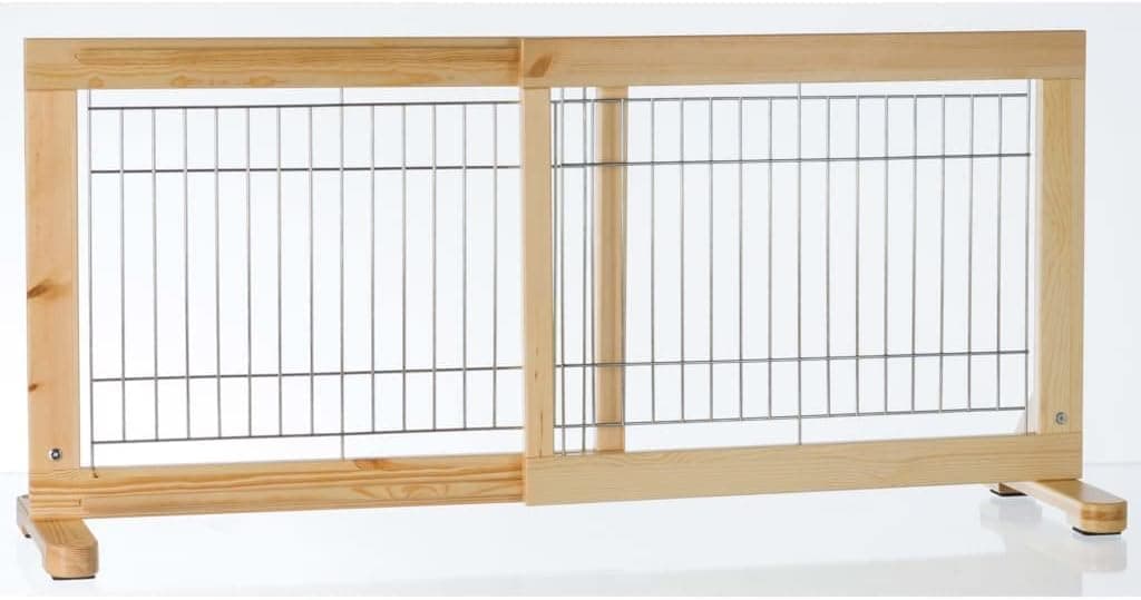TRIXIE Valla de Seguridad para Cachorros y Perros pequeños – 65–108 x 50 cm