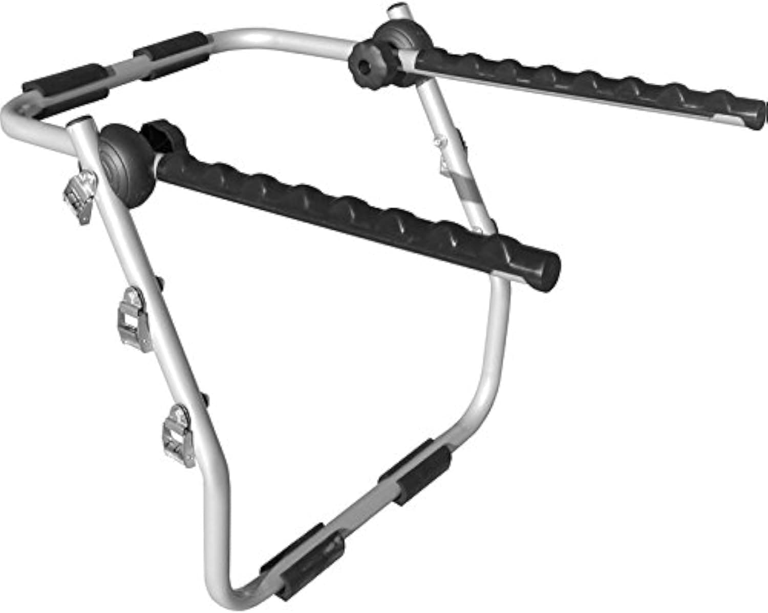 Pool Line - Portabicicletas Trasero Teide, Aluminio Universal, Sistema Colgado, Capacidad 3 Bicicletas, Sujeción Segura, Montaje Fácil