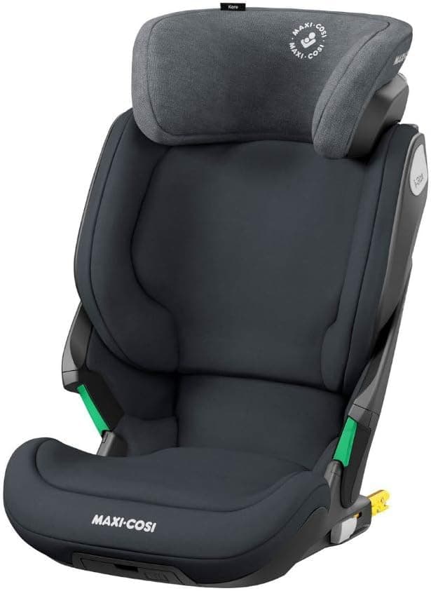 Maxi-Cosi Kore i-Size, Silla de Coche, 3,5 - 12 años, 100 - 150 cm, Silla Coche ISOFIX, Alto/Ancho Ajustable, Sistema de Protección Lateral Plus, Abrochado Rápido y Fácil, Authentic Graphite