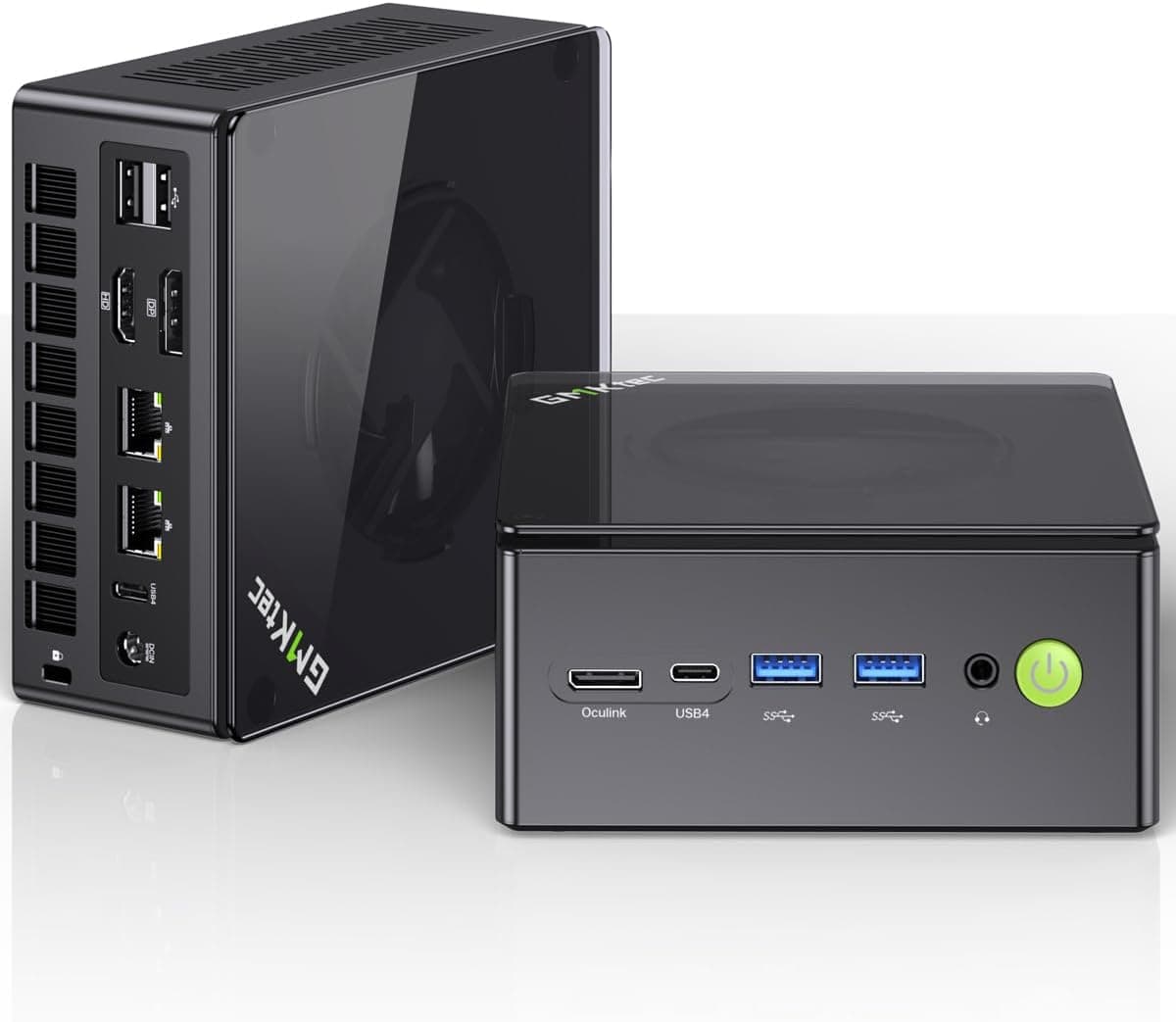 GMKtec Mini PC AMD Ryzen 5 W11 Pro 3500U (Rendimiento Superior a 4300U/N150/N100/N95 4C/8T 4.50 GHz), Miniordenador G10, 16 GB de RAM DDR4 + SSD PCIe 3.0x4 de 256 GB, WiFi 5, USB 3.2, USB-C, BT 5.0