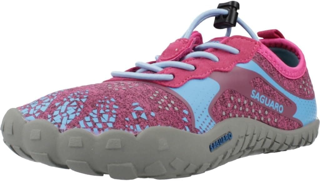 SAGUARO Barefoot Zapatillas Minimalista Comodas Zapatillas de Trail Running per Niños Niñas, Gr.24-36