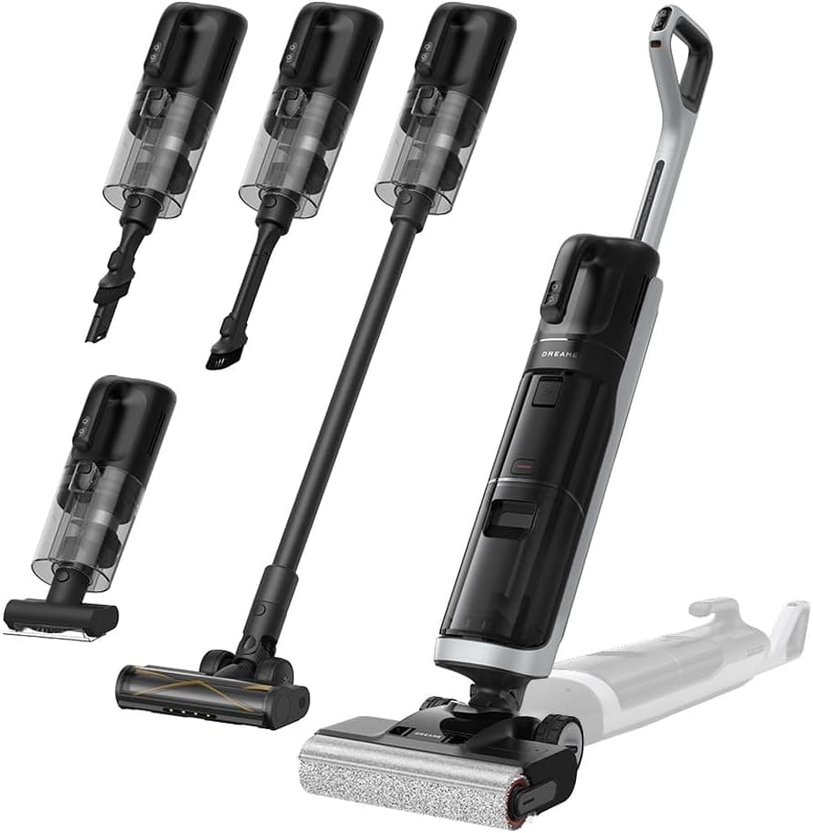 dreame H14 Dual, Aspira Seco Húmedo 5-1, Solución Proporción Inteligente