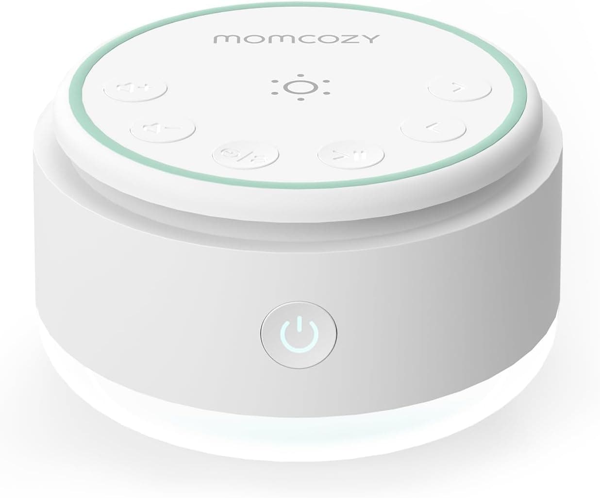 Momcozy Ruido Blanco Bebe con 20 Sonidos Relajantes y Luz Nocturna Táctil