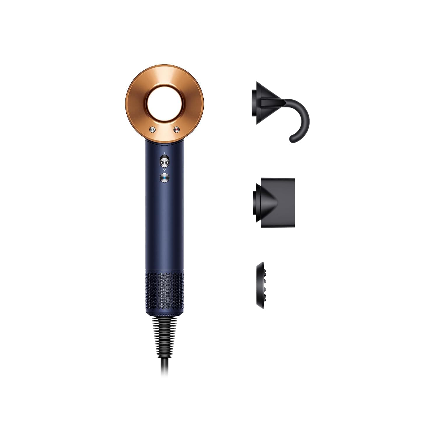 Dyson Supersonic™ secador de pelo – Liso+Ondulado (Azul de Prusia/Cobre intenso)