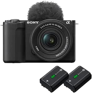 Sony Alpha ZV-E10 II, Cámara de vídeo APS-C mirrorless, Negro