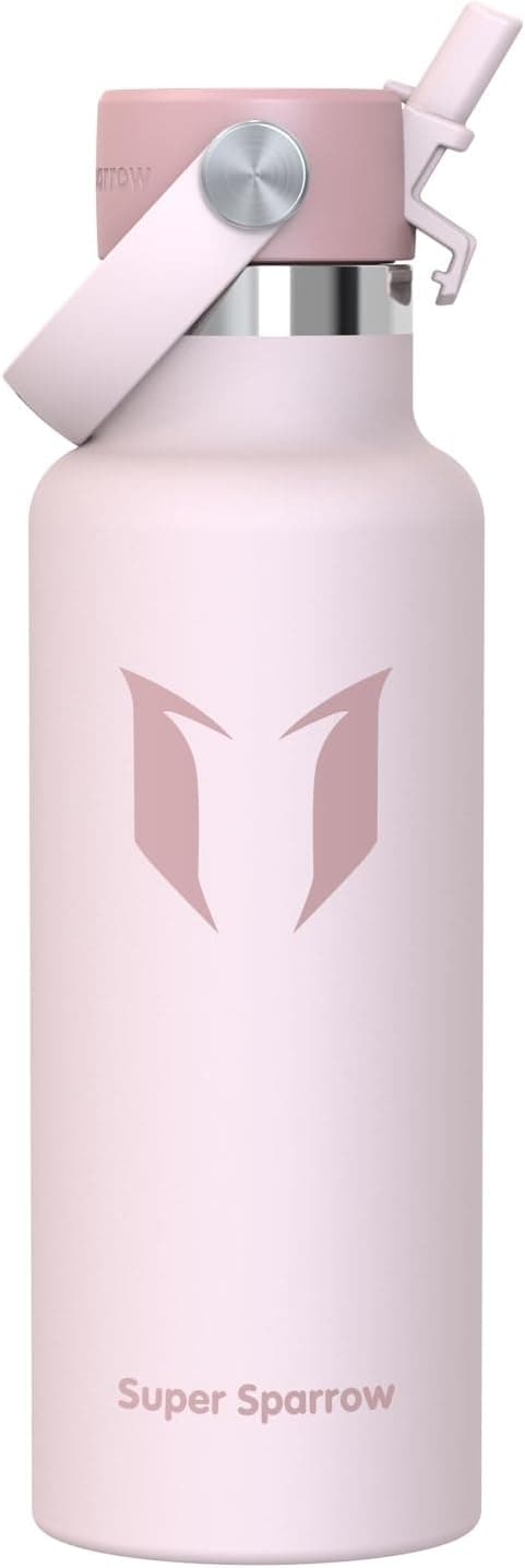 Sparrow Botella Agua Acero Inoxidable 500ml/750ml/1L/1.2L Botella Termica