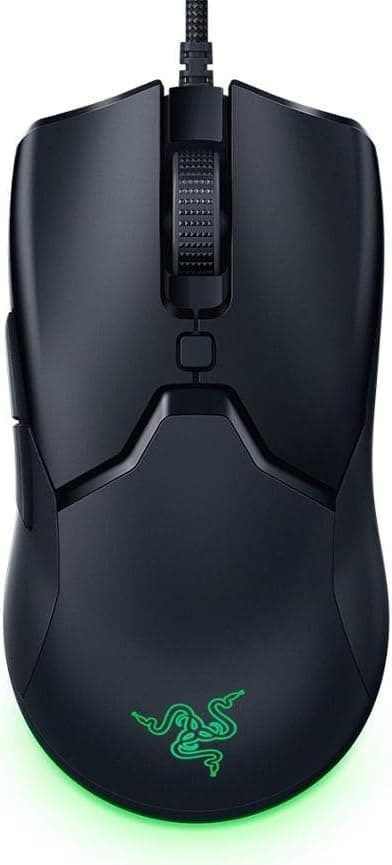 Miniratón ultraligero Razer Viper para juegos: Botones de juego más rápidos - Sensor óptico de 8500 DPI - Iluminación Chroma RGB - 6 botones programables - Cable sin arrastre - Negro clásico.
