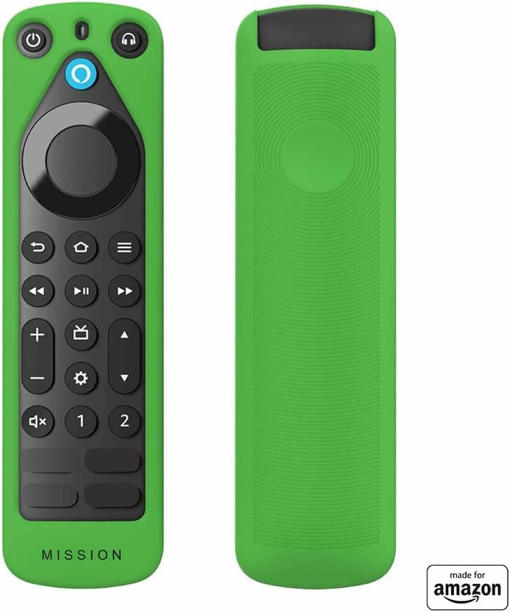 Nueva funda "Made for Amazon" para el mando por voz Alexa Pro (modelo del 2022), Verde