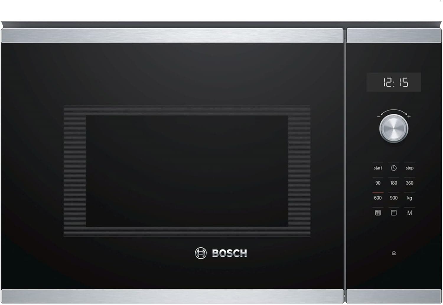 Bosch, Microondas integrable,Serie 6, Grill, Acero Inoxidable, BEL554MS0