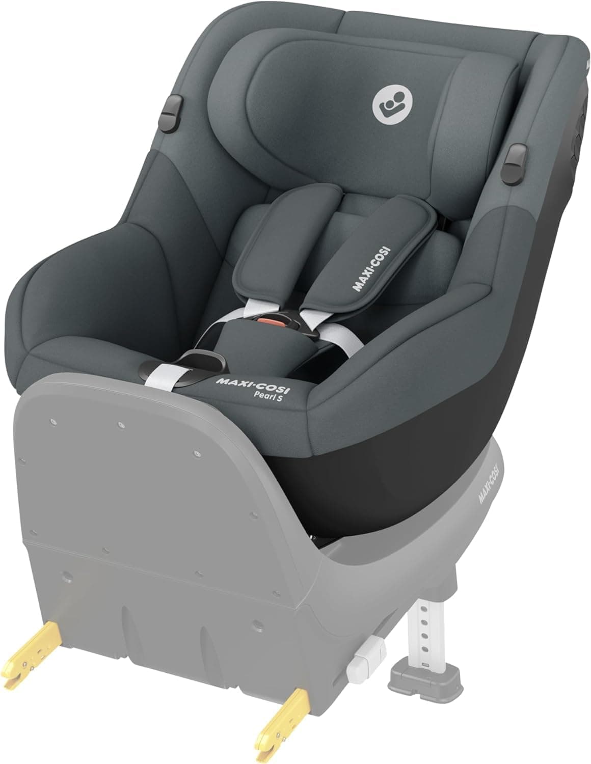 Maxi-Cosi Pearl S i-Size, Silla Coche Bebé, 61–105 cm, Tonal Graphite