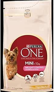 Purina One Chien Gourmand Croquettes pour Petit Chien 1-10 kg Dinde/Riz 1,5 kg