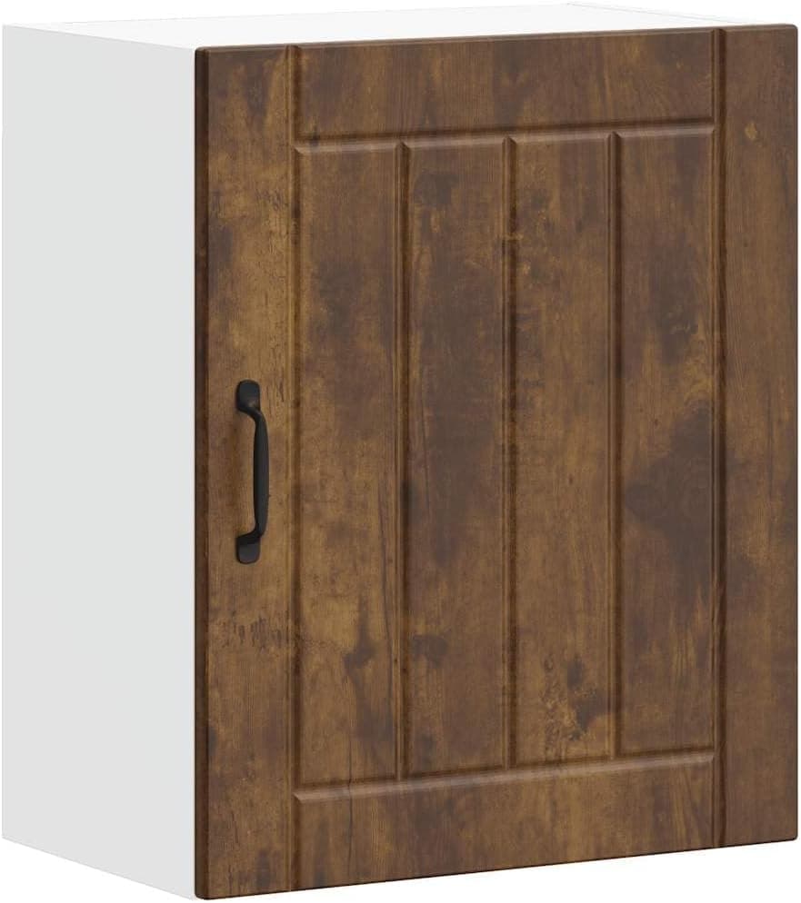 vidaXL Armario de Pared de Cocina Lucca Roble Ahumado