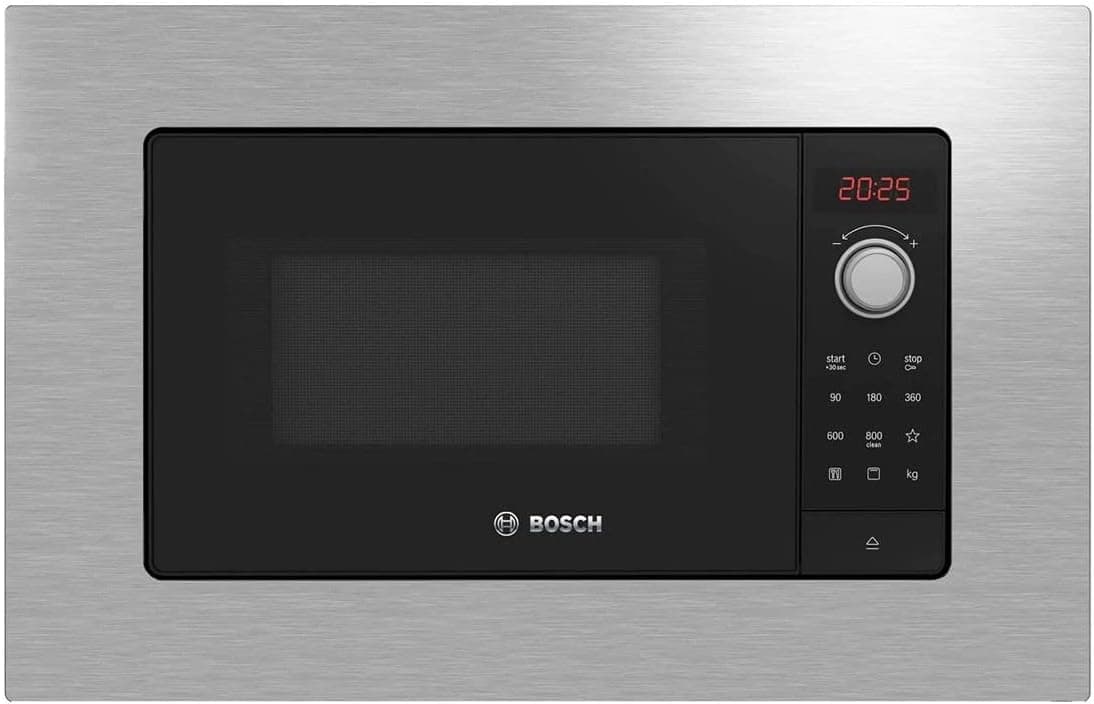 Bosch, Microondas Integrable, Serie 2, Display LED, negro/inox, BEL623MS3