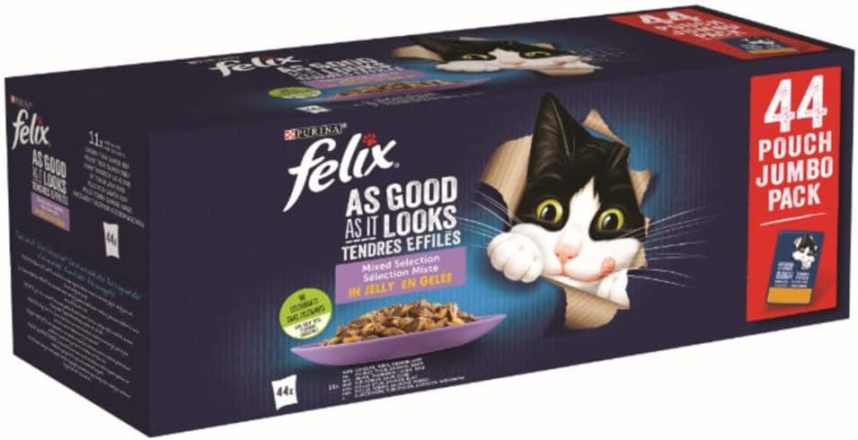 Felix Fantastic comida húmeda gato 44x85 g