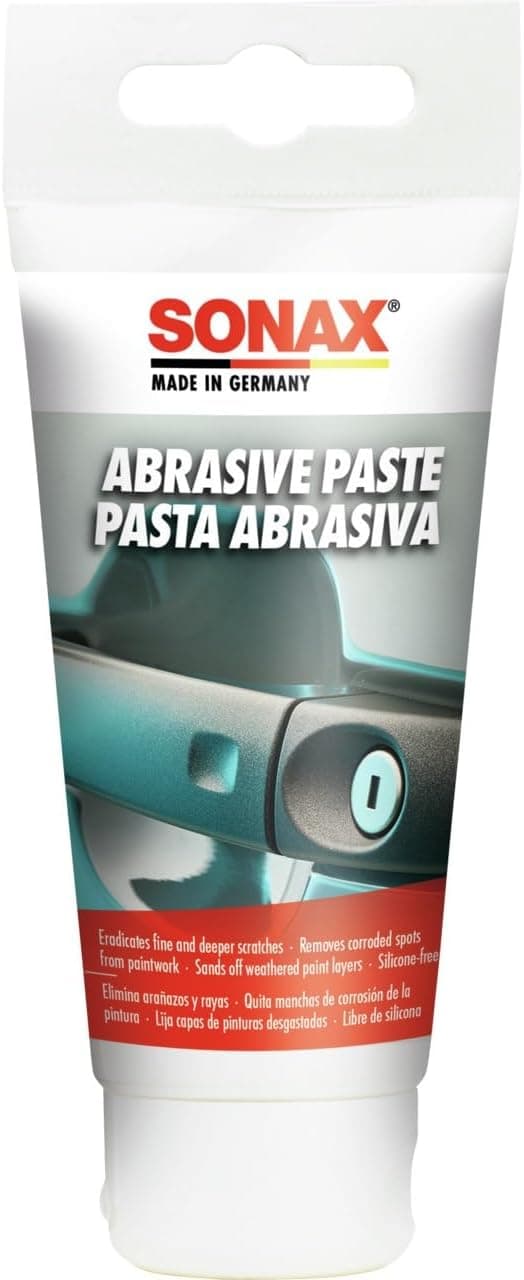 SONAX Pasta de lijado abrasiva (75 ml), elimina rayaduras en la pintura