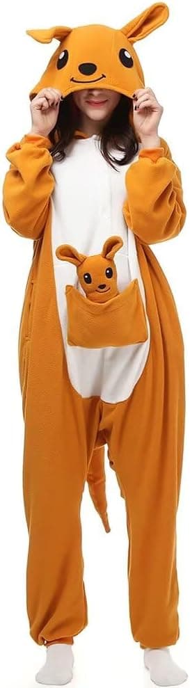 LBJR Disfraz de Animal Adulto Pijama Entero Animales Mujer Hombre