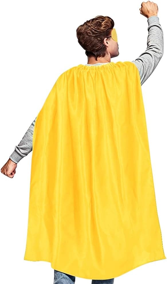 AUYAO Capas Superheroes, Capa Máscaras, Fiesta Halloween Cosplay