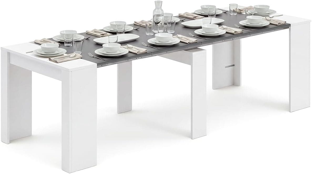 duehome Mesa Consola Extensible Denis, 5 Posiciones, Multifunción