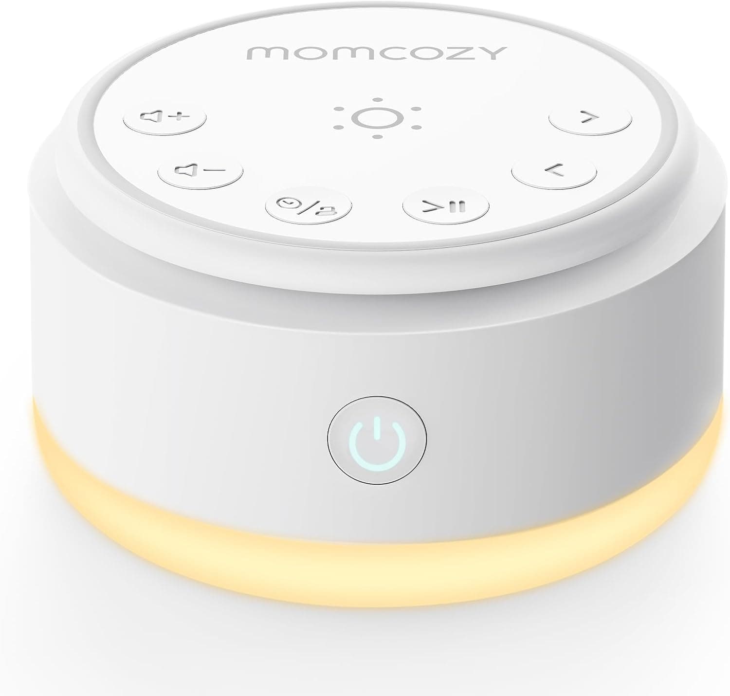 Momcozy Ruido Blanco Bebe con 20 Sonidos Relajantes y Luz Nocturna Táctil