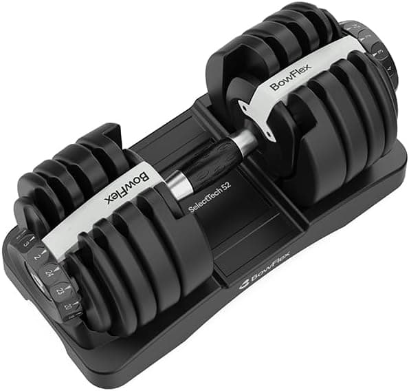 Bowflex SelectTech Serie de Pesos Ajustables – Sistema Compacto de Mancuernas y Kettlebell 52, 90, 552i, 1090i y 840 para Entrenamiento de Fuerza en Casa