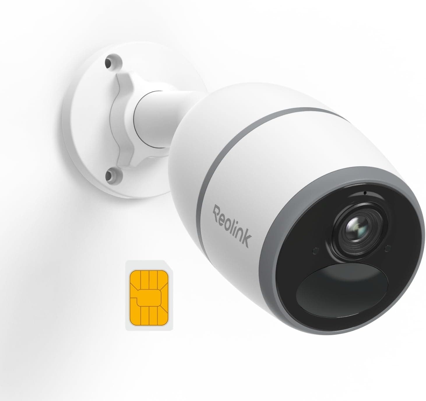 Reolink 4MP 3G/4G LTE Cámara Vigilancia Exterior con Batería Recargable