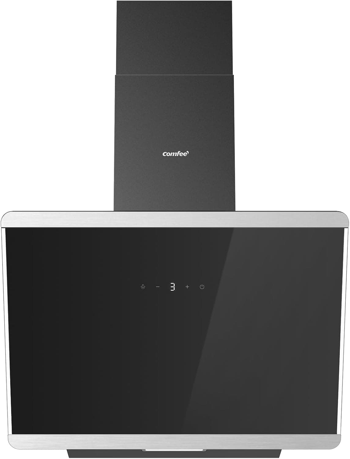 COMFEE' CH60J64ET4A2B Campana Extractora Inclinada, 380m³/h, 60cm, A＋＋