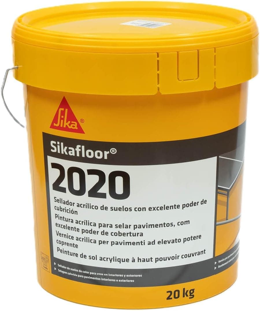 SIKA - Revestimiento acrílico suelos - Sikafloor 2020 - Azul - 20kg