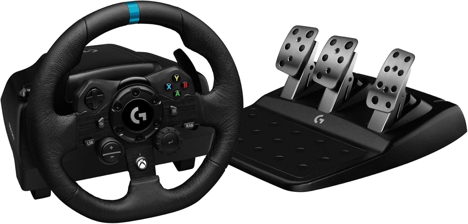 Logitech G G923 volante y pedales de carrera para Xbox & PC