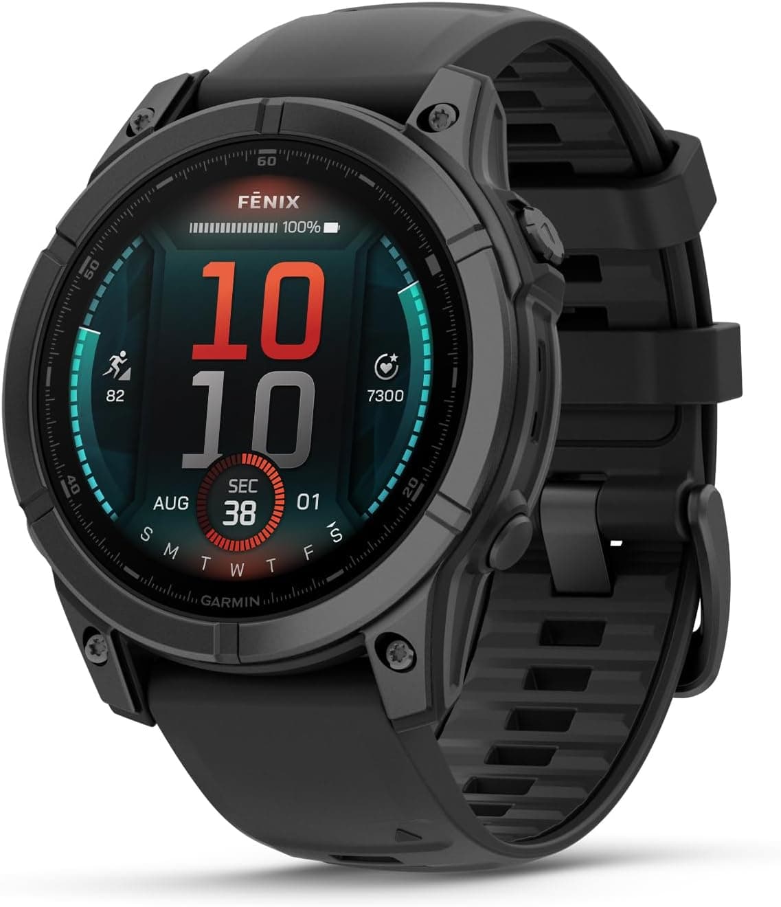 Garmin fēnix ​​E, 47mm, Reloj GPS Multideporte, Acero Gris