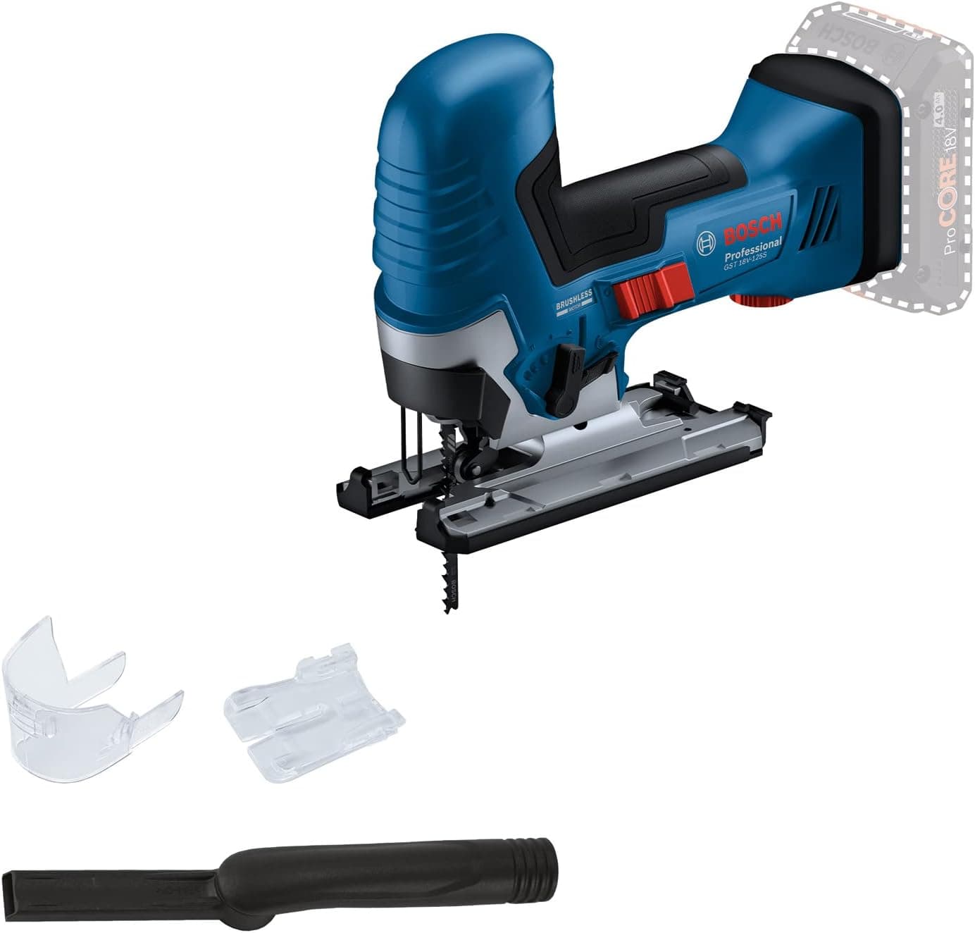 Bosch PRO Sierra de calar a batería GST 18V-125 S