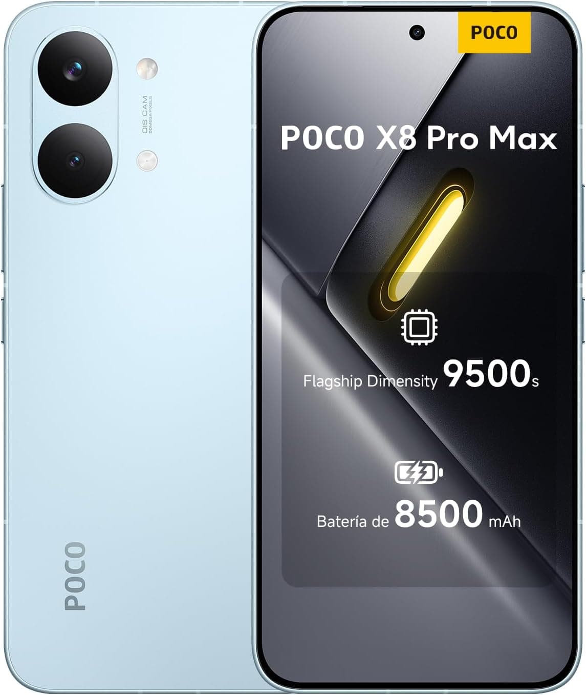 XIAOMI POCO X8 Pro MAX Smartphone de 12+512GB Azul Batería de 8500mAh