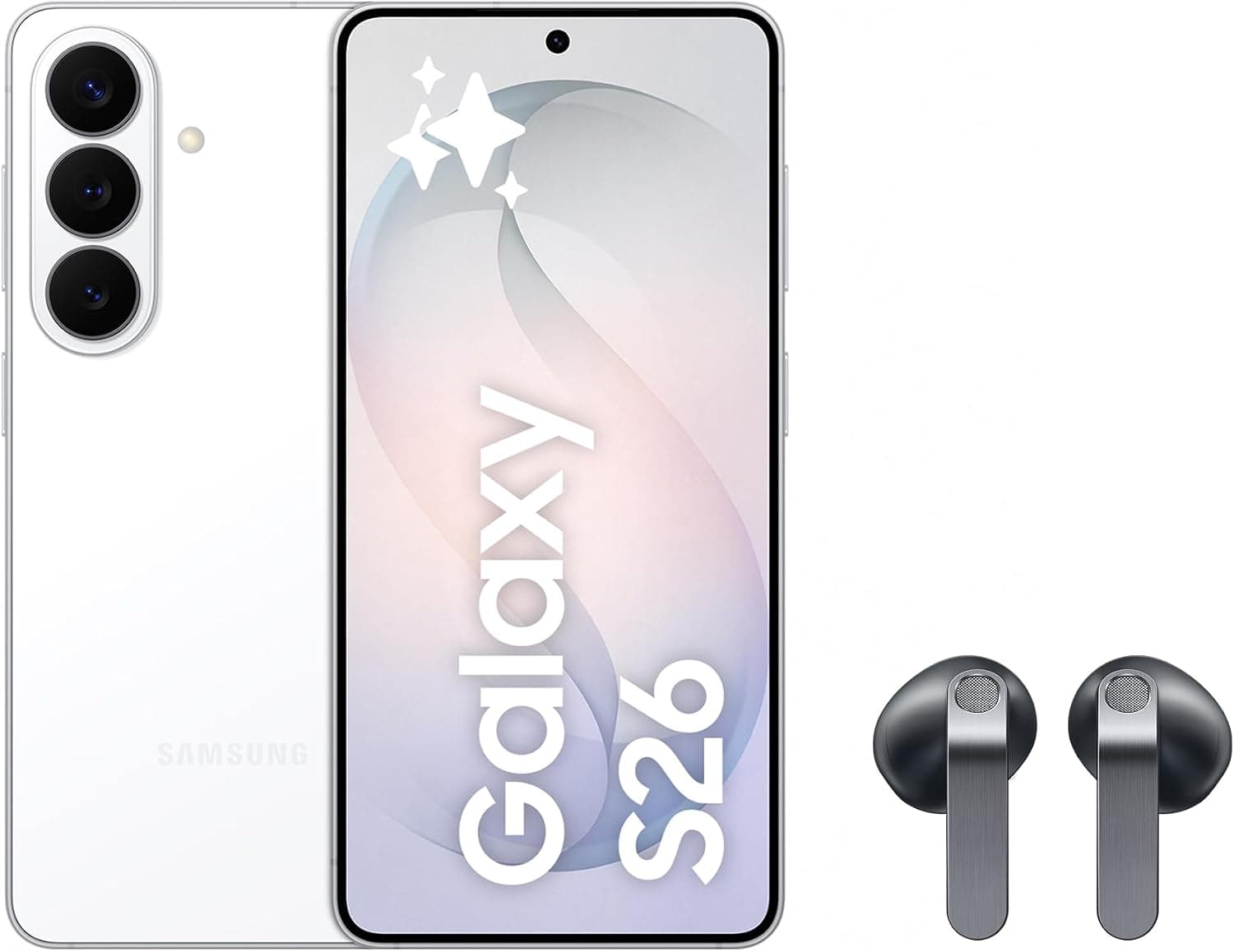 Samsung Galaxy S26, 256GB, Blanco + Galaxy Buds4