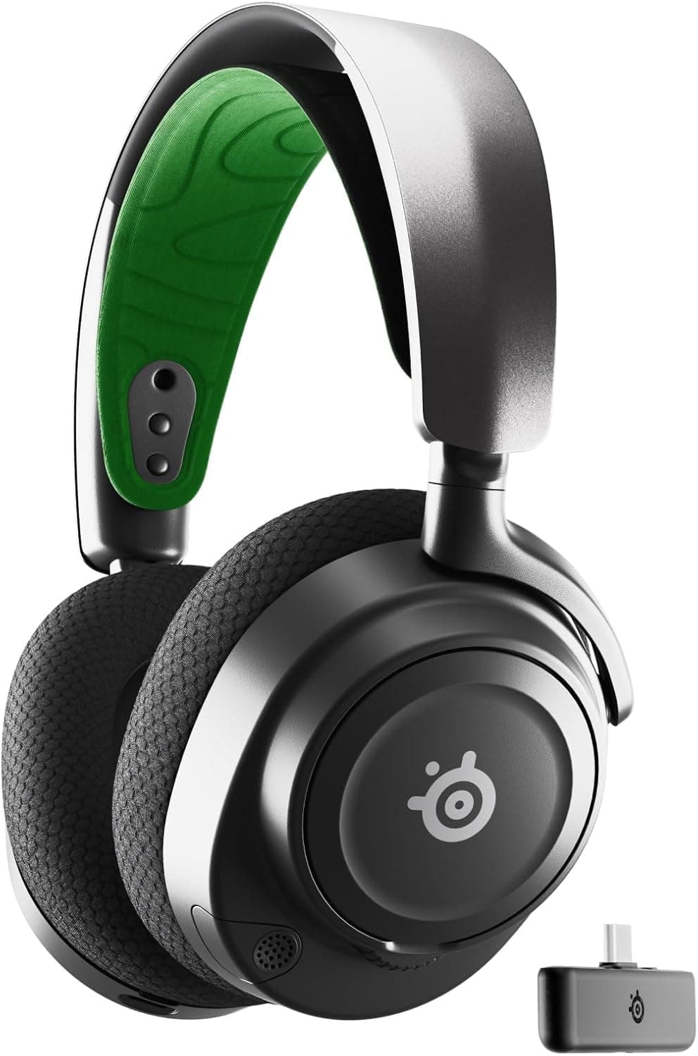 SteelSeries Arctis Nova 7X Wireless - Cascos Xbox Inalámbricos - Controladores magnéticos de neodimio - 2,4GHz + Bluetooth - 38h de batería - Micro ClearCast Gen2 IA - Xbox, PS5, PC, móvil