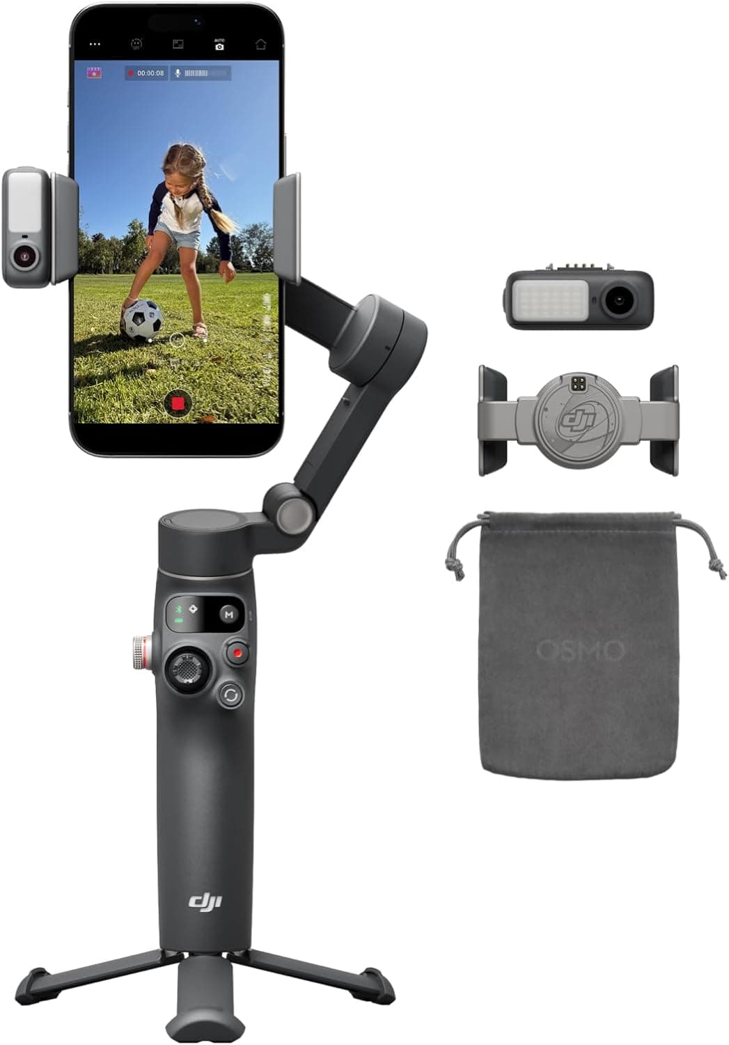 Estabilizador para Smartphones dji Osmo Mobile 8, estabilización en 3 Ejes