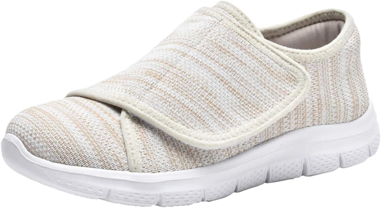 Zapatillas Diabéticos Mujer Extra Anchas Ortopédicos Respirable