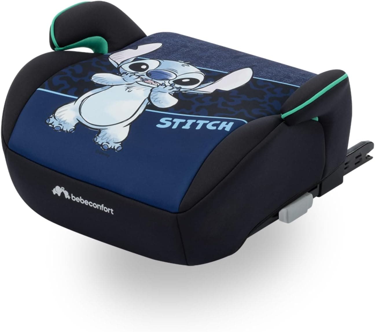 Bebeconfort Disney Manga i-Fix Asiento Elevador ISOFIX, Silla Coche Stitch para Niños y Niñas de 6 a 12 años, 22-36 kg, 128-150 cm, Portátil, Cómodo, Compacto, Ligero, Authentic Stitch
